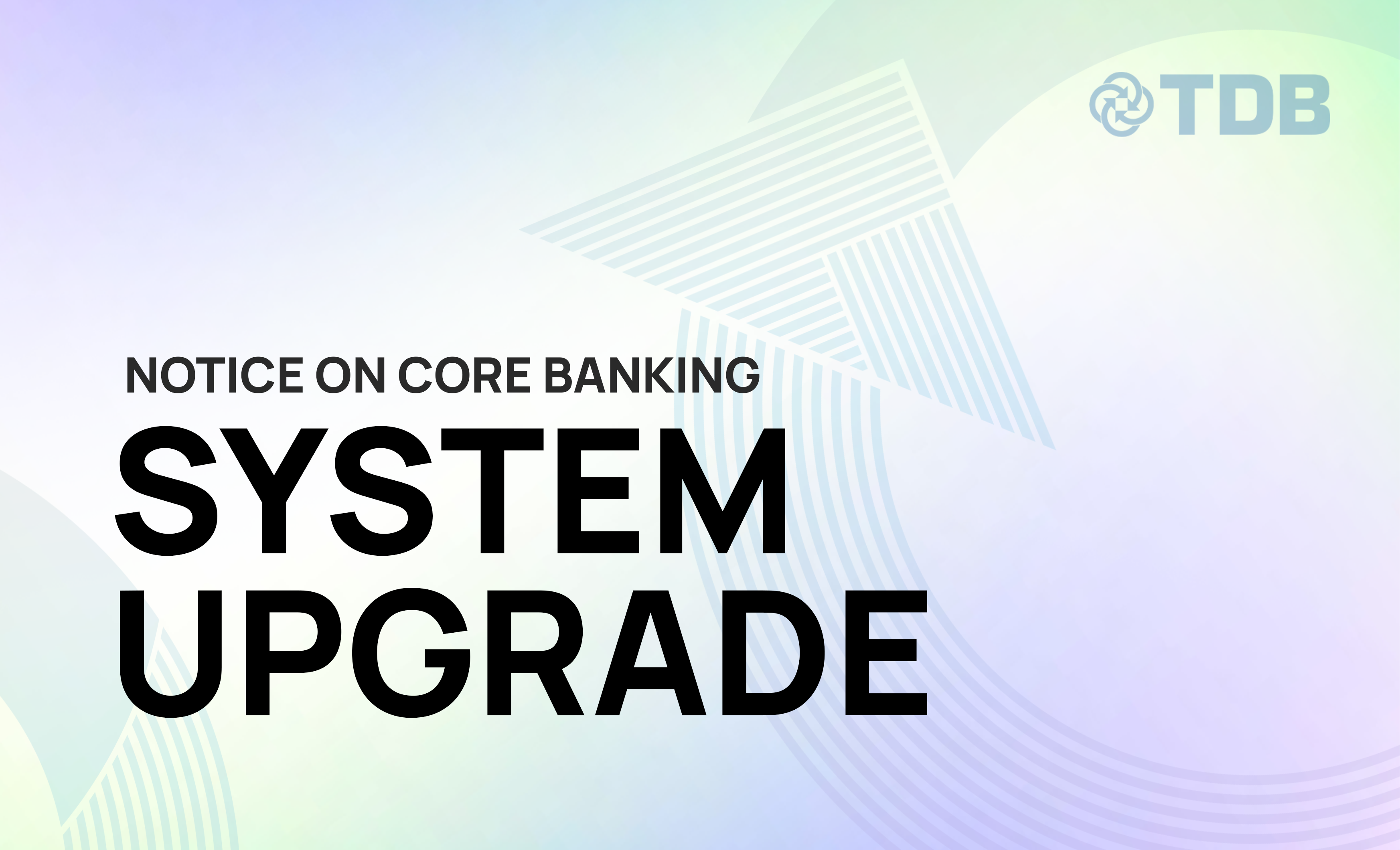 System upgrade
